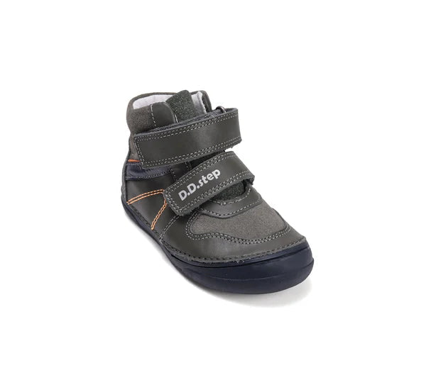 D.D.Step ghete fete cu scai 26-31 Khaki cu dunga