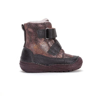 D.D.Step ghete fete imblanite 20-25 Chocolate metalic