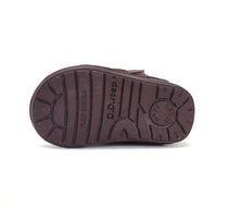 D.D.Step ghete fete imblanite 20-25 Chocolate metalic