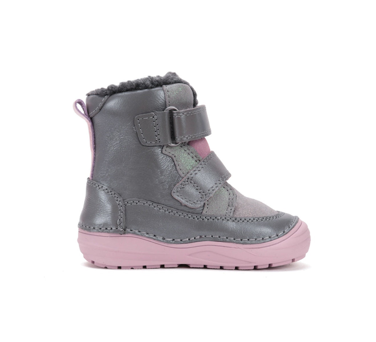 D.D.Step ghete fete imblanite 20-25 Dark Grey cu D