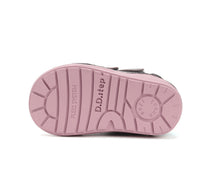 D.D.Step ghete fete imblanite 20-25 Dark Grey cu D
