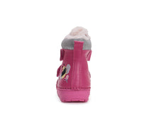 D.D.Step ghete fete imblanite 20-25 Dark Pink cu albinuta
