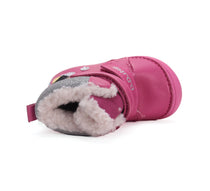 D.D.Step ghete fete imblanite 20-25 Dark Pink cu albinuta