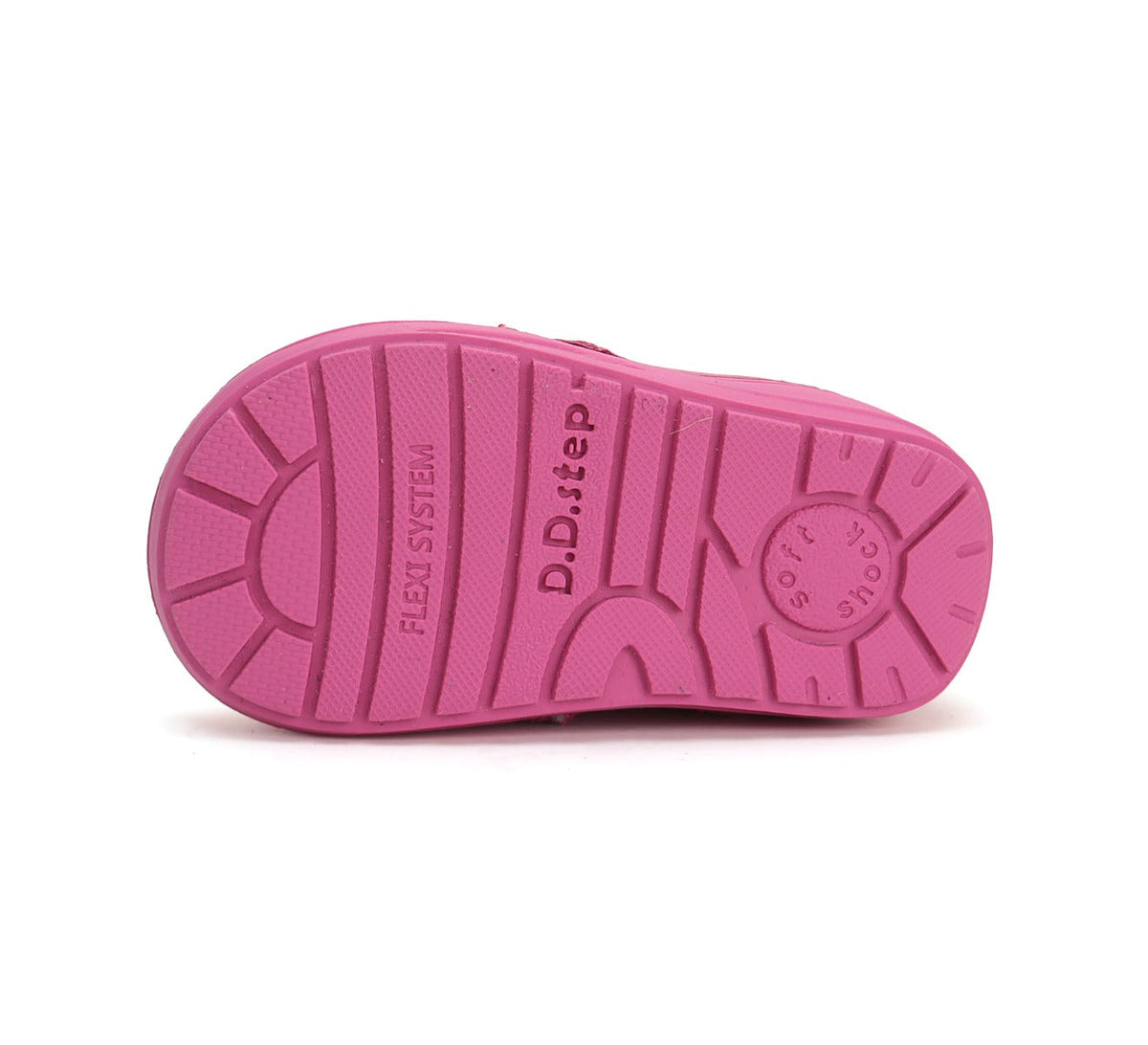 D.D.Step ghete fete imblanite 20-25 Dark Pink cu albinuta
