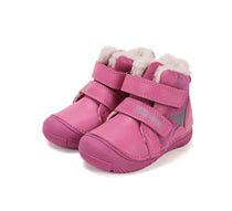 D.D.Step ghete fete imblanite 20-25 Dark Pink cu gri