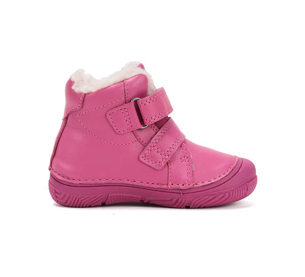D.D.Step ghete fete imblanite 20-25 Dark Pink cu gri