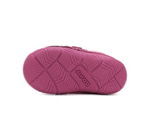 D.D.Step ghete fete imblanite 20-25 Dark Pink cu gri
