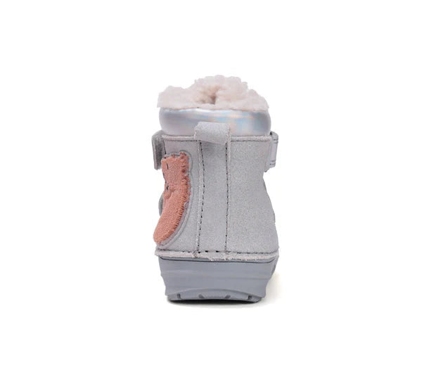 D.D.Step ghete fete imblanite 20-25 Grey cu urs polar