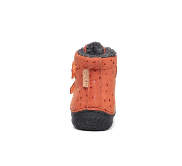 D.D.Step ghete fete imblanite 20-25 Orange cu buline