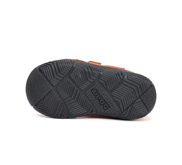 D.D.Step ghete fete imblanite 20-25 Orange cu buline
