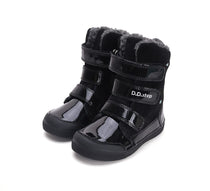 D.D.Step ghete fete imblanite 25-30 Black cu pasari