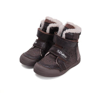 D.D.Step ghete fete imblanite 25-30 Chocolate cu inimioare