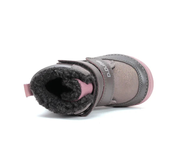 D.D.Step ghete fete imblanite 26-31 Grey cu D