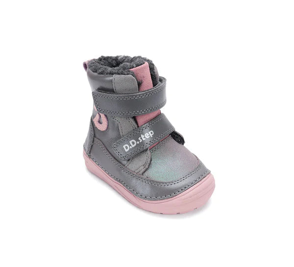D.D.Step ghete fete imblanite 26-31 Grey cu D