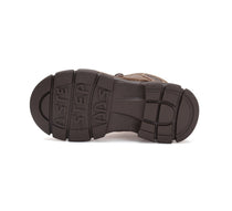 D.D.Step ghete fete imblanite 31-36 Chocolate cu inimioara