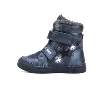 D.D.Step ghete fete imblanite cu LED 25-30 Royal Blue cu stea