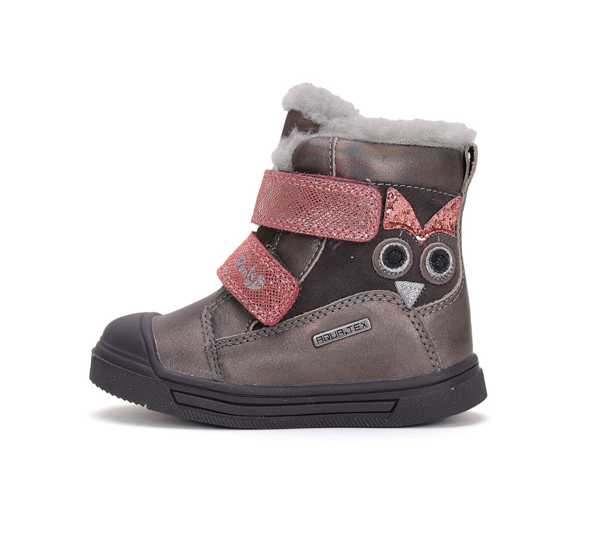 D.D.Step ghete fete imblanite Ponte20 supinati 22-27 Chocolate cu bufnita