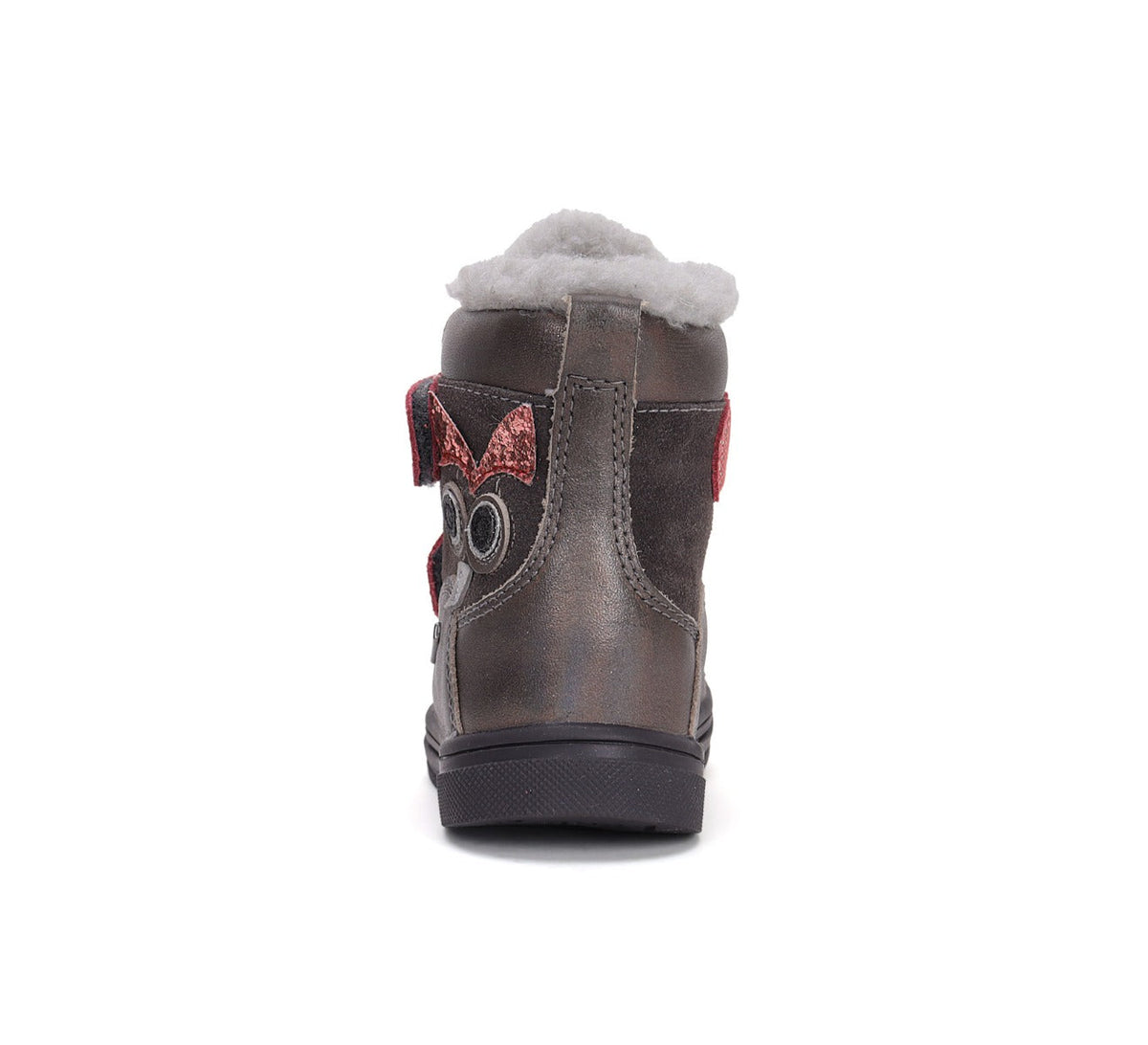 D.D.Step ghete fete imblanite Ponte20 supinati 22-27 Chocolate cu bufnita