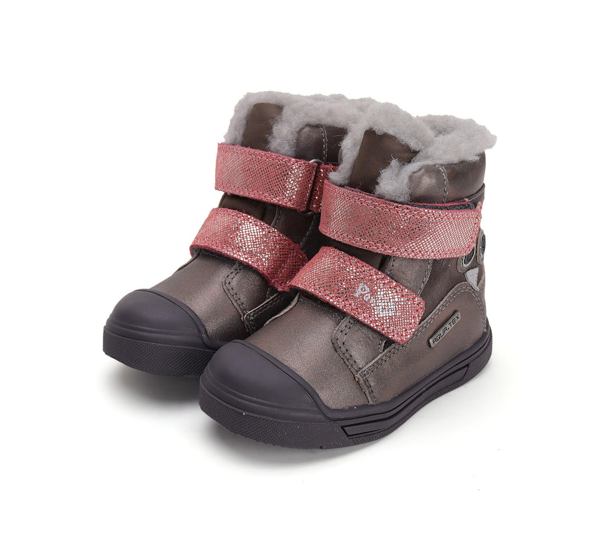 D.D.Step ghete fete imblanite Ponte20 supinati 22-27 Chocolate cu bufnita
