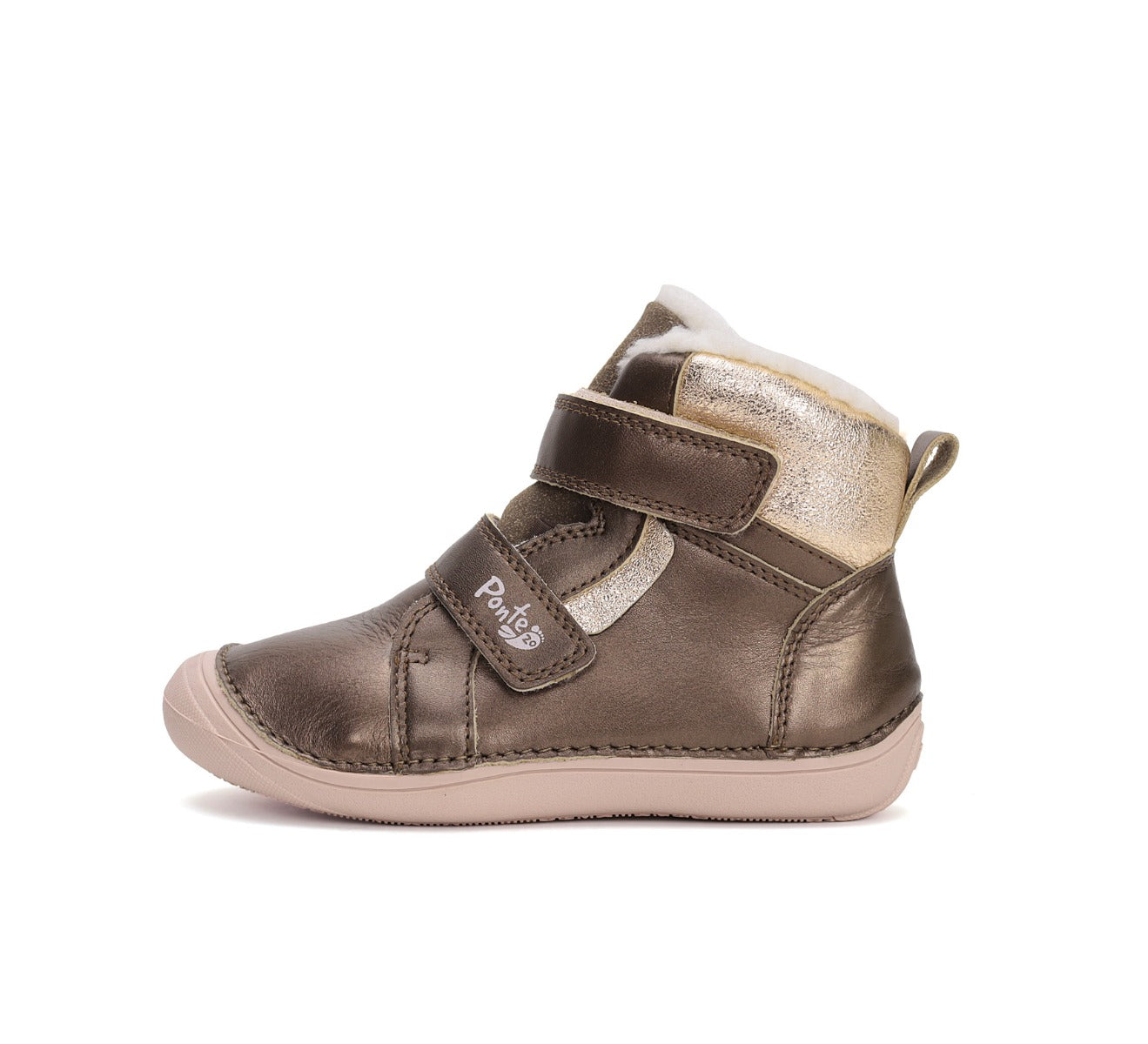 D.D.Step ghete fete imblanite Ponte20 supinati 30-35 Bronze Imagine secundară a produsului