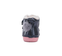 D.D.Step ghete fete imblanite Primii Pasi 20-25 Royal Blue cu caprioara