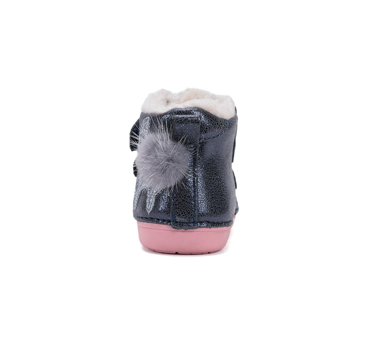 D.D.Step ghete fete imblanite Primii Pasi 20-25 Royal Blue cu caprioara