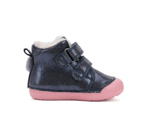 D.D.Step ghete fete imblanite Primii Pasi 20-25 Royal Blue cu caprioara