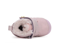 D.D.Step ghete fete Primii pasi imblanite fluorescente 19-24 Mauve cu buburuza