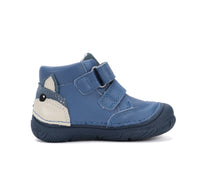 D.D.Step pantofi baieti 20-25 Calypso Sky cu vulpe