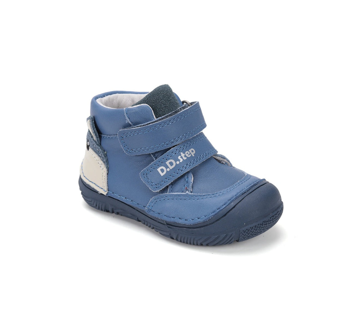 D.D.Step pantofi baieti 20-25 Calypso Sky cu vulpe
