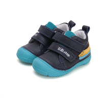 D.D.Step pantofi baieti 20-25 Royal Blue cu crocodil