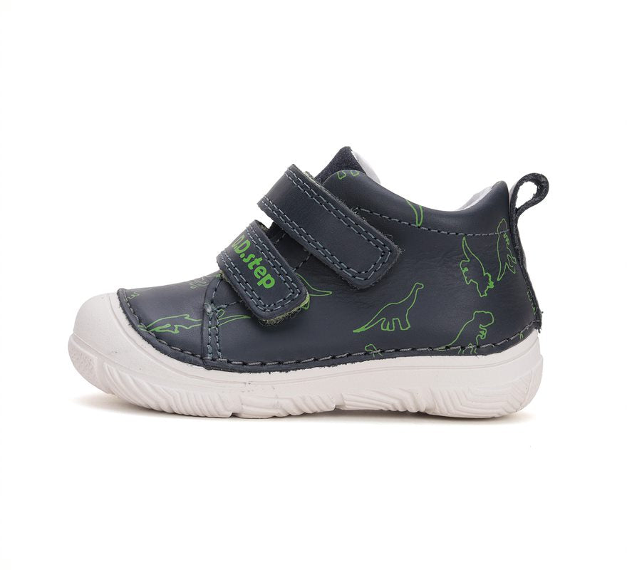 D.D.Step pantofi baieti 20-25 Royal Blue cu dino Imagine secundară a produsului