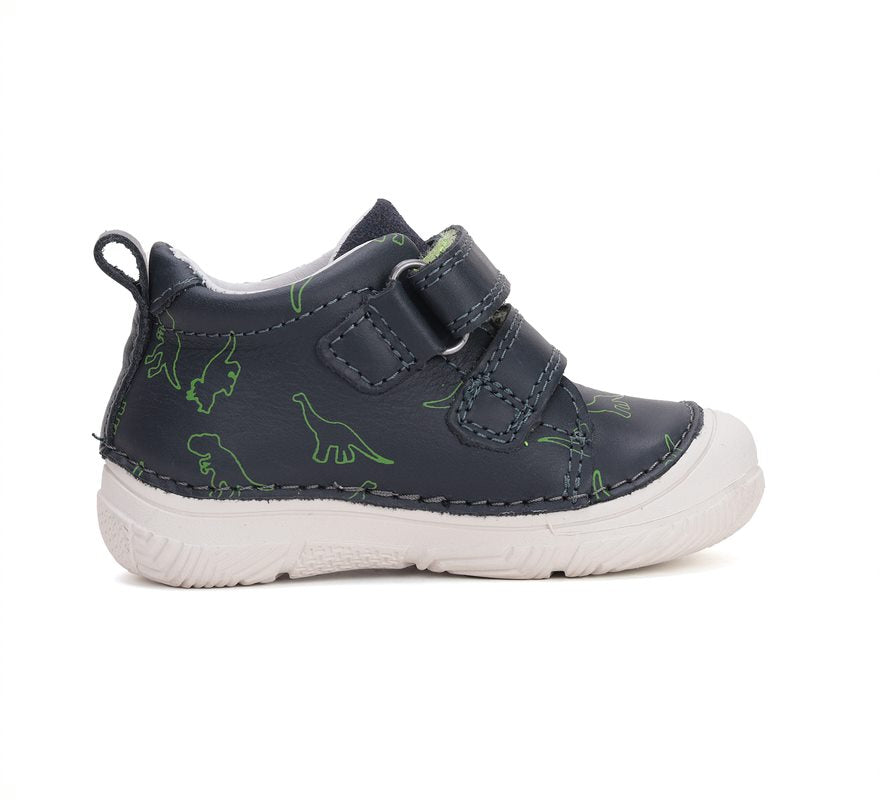 D.D.Step pantofi baieti 20-25 Royal Blue cu dino