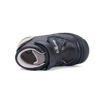 D.D.Step pantofi baieti 20-25 Royal Blue cu vulpe