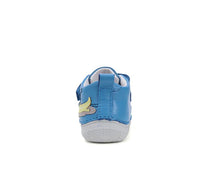 D.D.Step pantofi baieti 20-25 Sky Blue cu crocodil