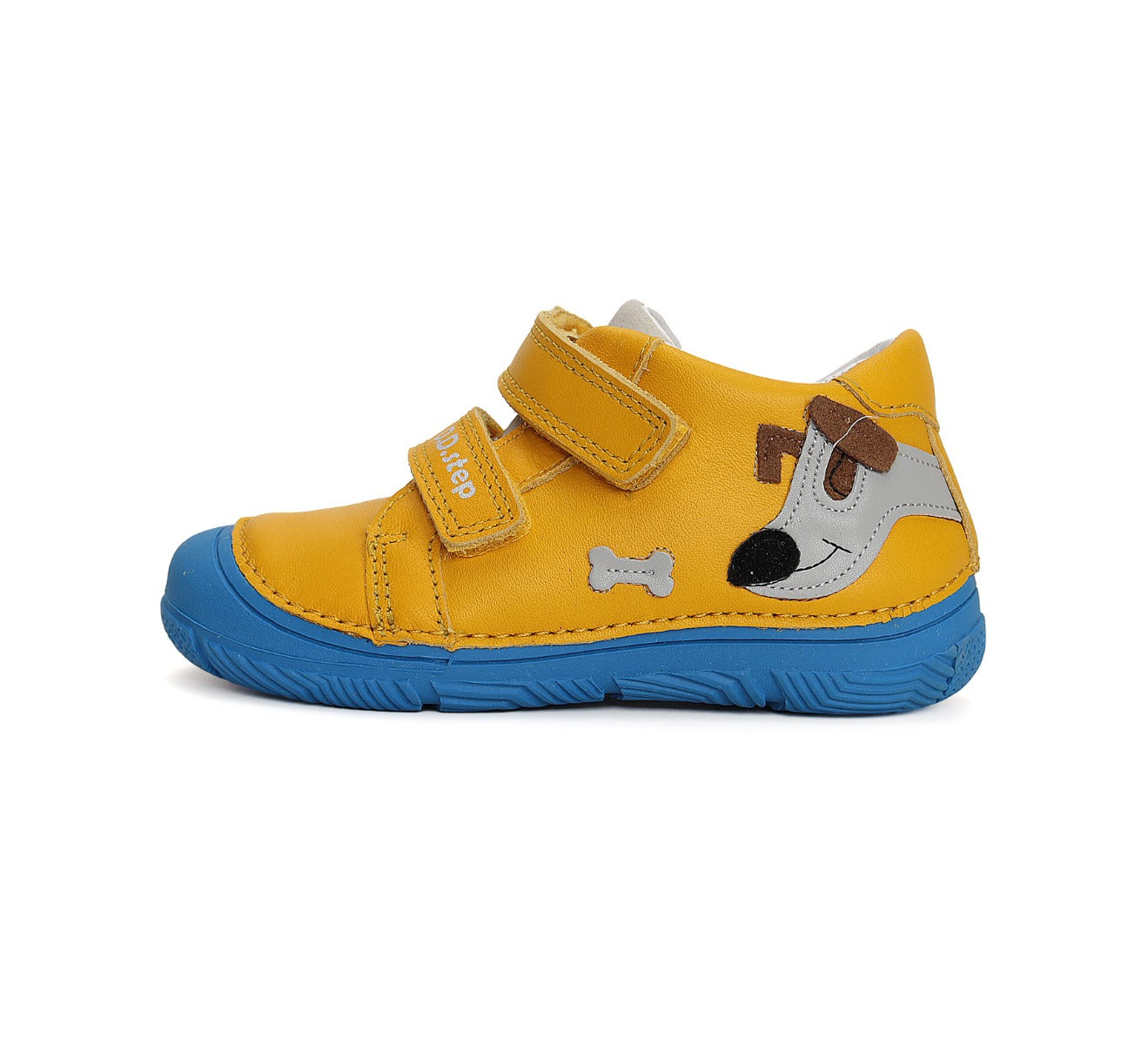 D.D.Step pantofi baieti 20-25, Yellow cu catel Imagine secundară a produsului