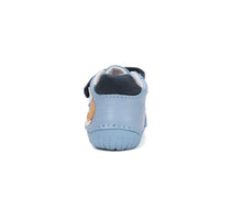 D.D.Step pantofi baieti Barefoot 20-25 Aero Blue cu melc