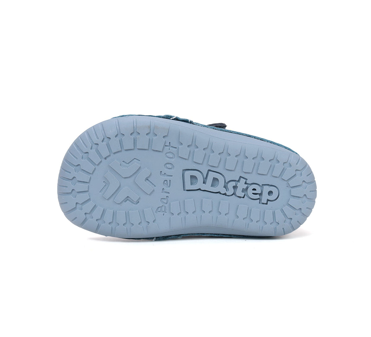 D.D.Step pantofi baieti Barefoot 20-25 Aero Blue cu melc
