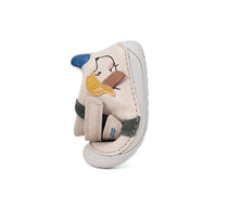 D.D.Step pantofi baieti Barefoot 20-25 Cream cu catel