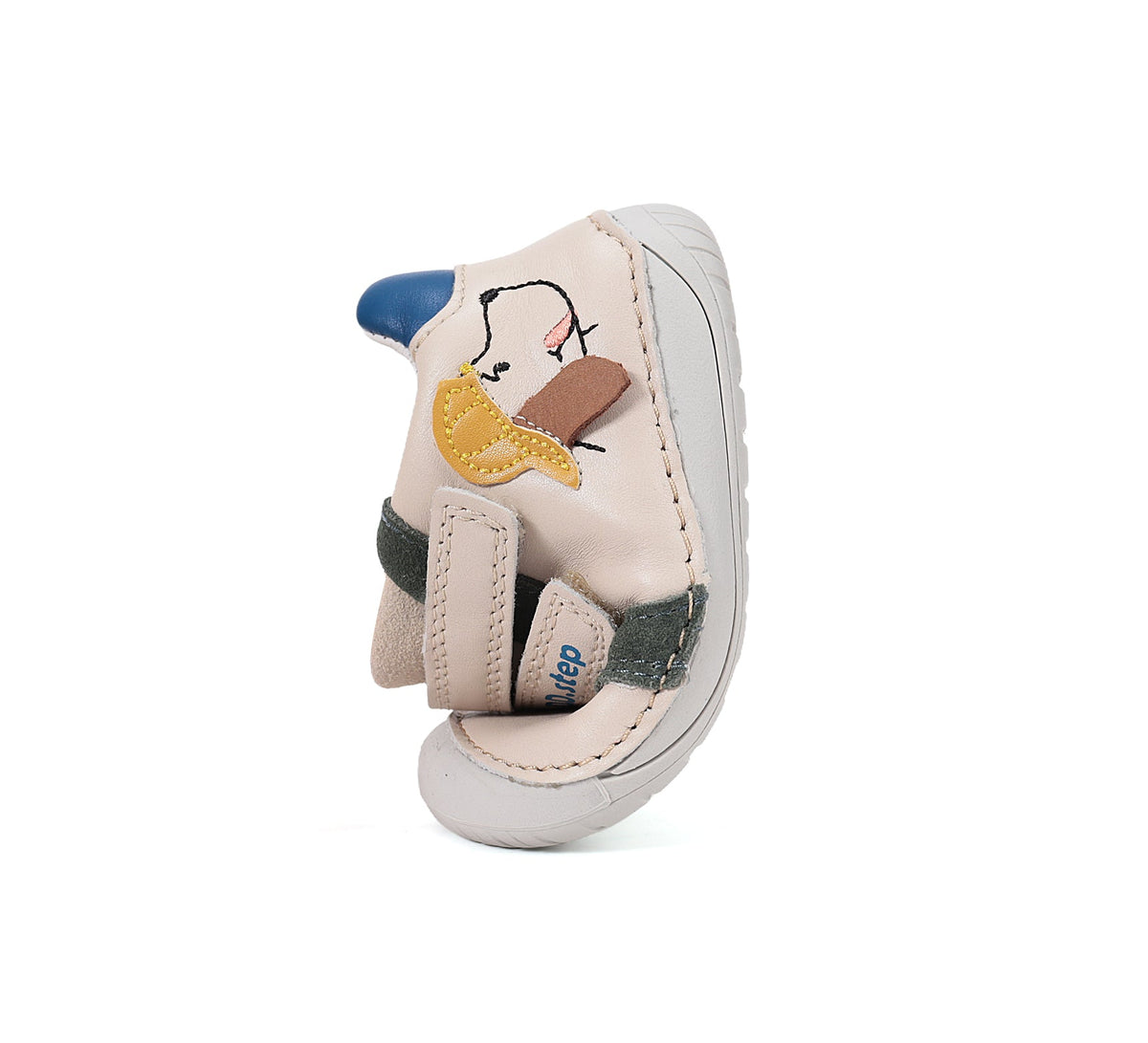 D.D.Step pantofi baieti Barefoot 20-25 Cream cu catel