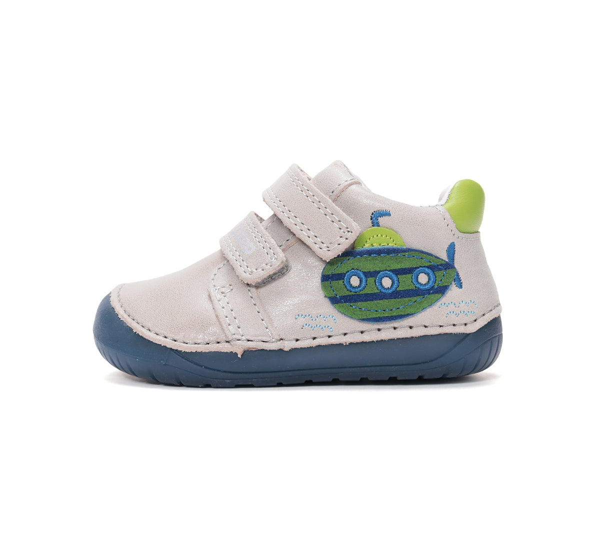 D.D.Step fiú barefoot cipő 20-25 Dove Grey tengeralattjáróval