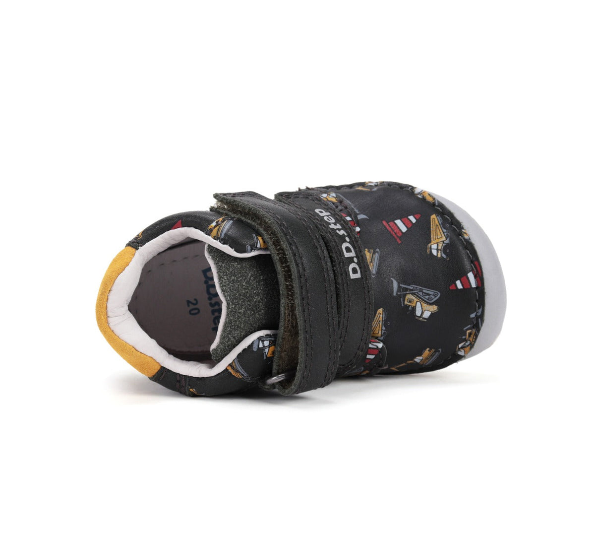 D.D.Step pantofi baieti Barefoot 20-25 Emerald cu utilaje