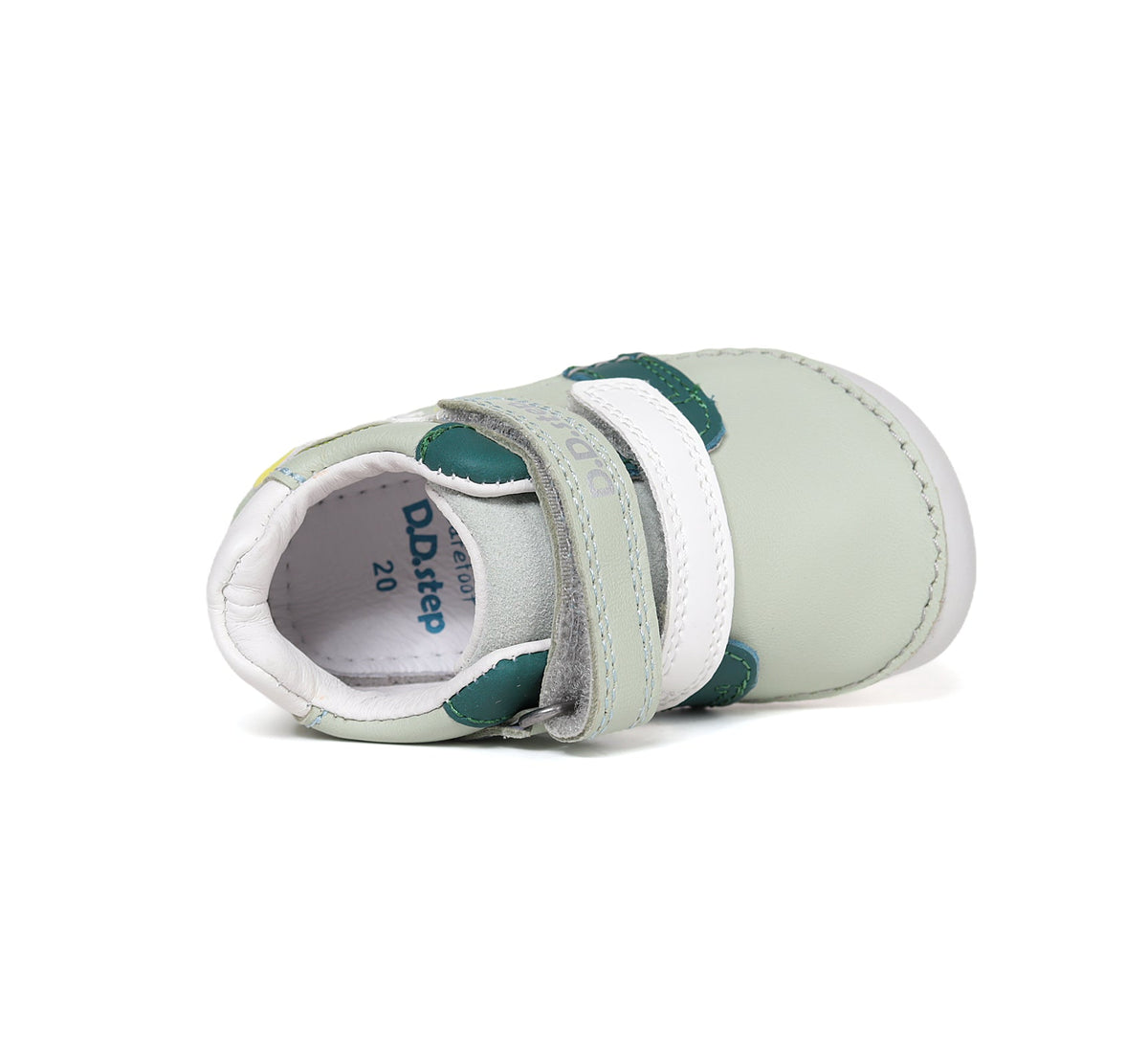 D.D.Step fiú Barefoot cipő 20-25 Mocha csigával