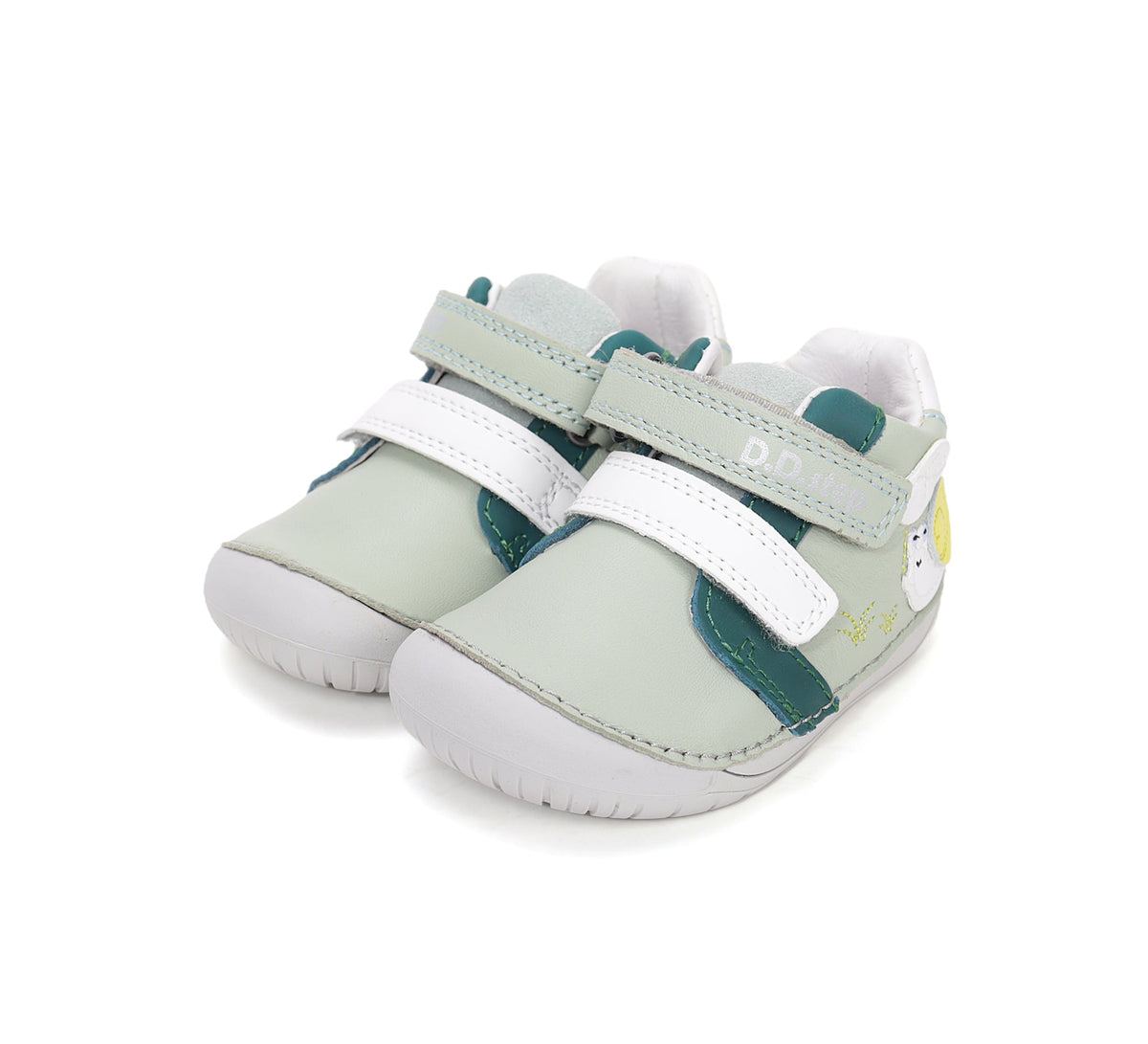 D.D.Step pantofi baieti Barefoot 20-25 Mocha cu melc Imagine principală a produsului