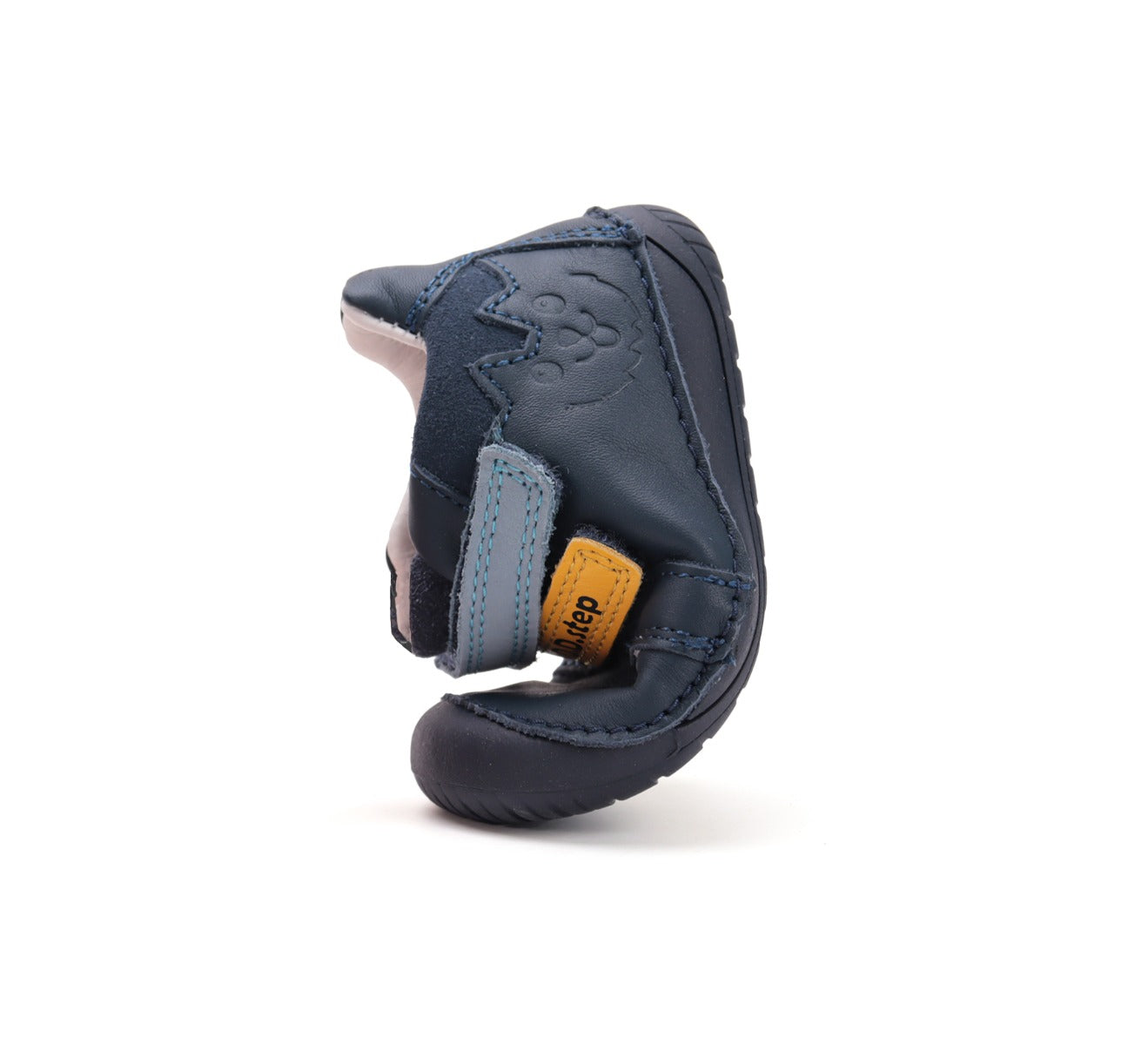 D.D.Step pantofi baieti Barefoot 20-25 Royal Blue cu albastru si galben Imagine secundară a produsului