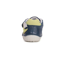 D.D.Step pantofi baieti Barefoot 20-25 Royal Blue cu dino
