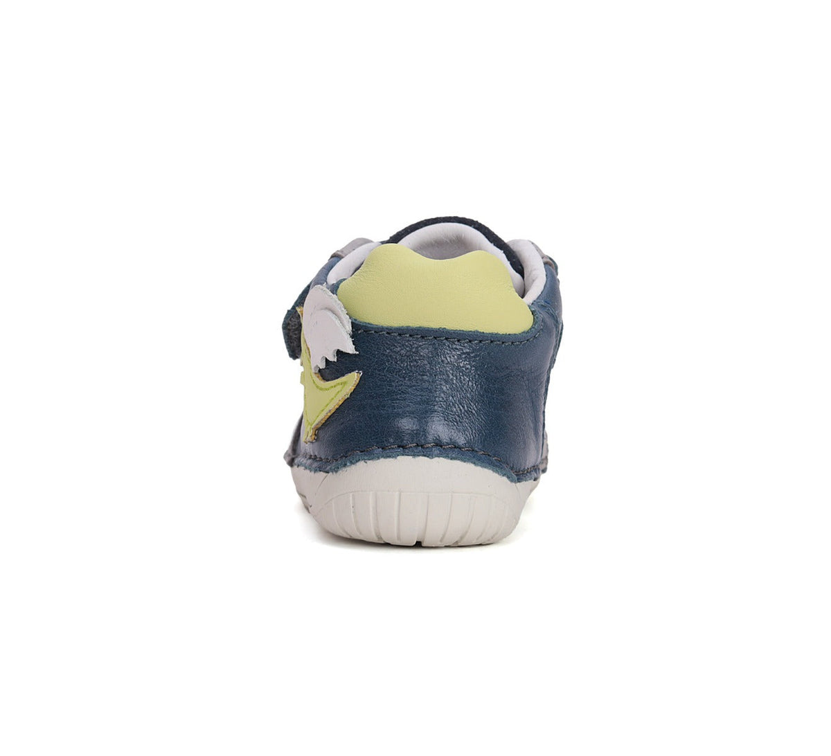 D.D.Step pantofi baieti Barefoot 20-25 Royal Blue cu dino