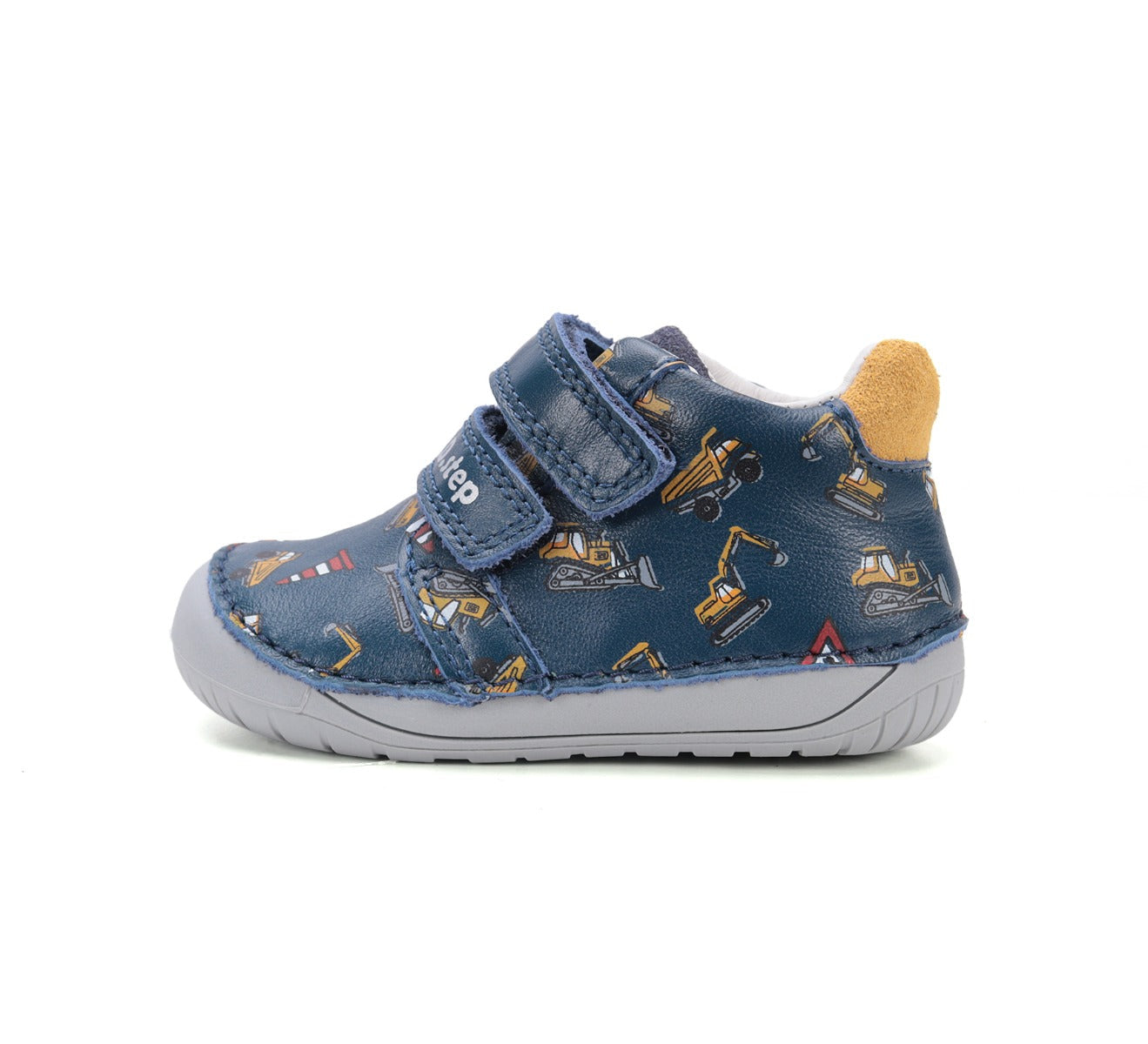 D.D.Step pantofi baieti Barefoot 20-25 Royal Blue cu utilaje Imagine secundară a produsului