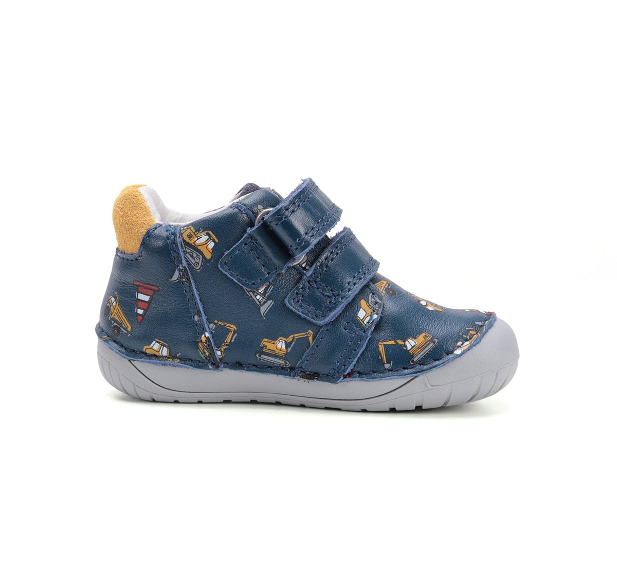 D.D.Step pantofi baieti Barefoot 20-25 Royal Blue cu utilaje