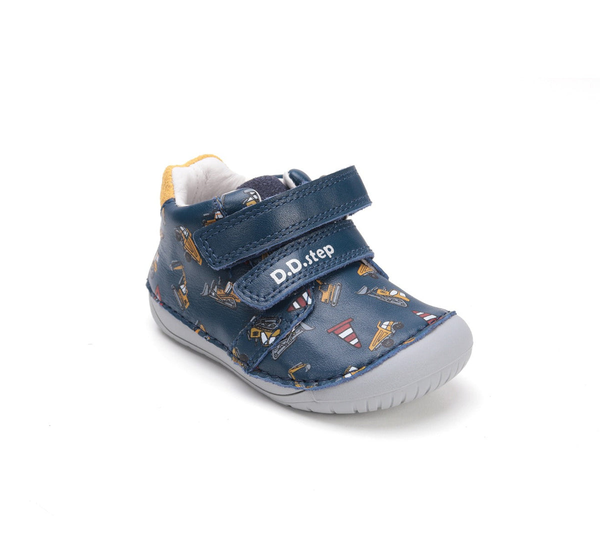 D.D.Step pantofi baieti Barefoot 20-25 Royal Blue cu utilaje